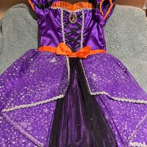 Girl Minnie Mouse Witch Costume 9/10